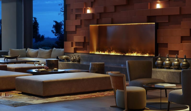 SIX SENSES KAPLANKAYA - SAGE RESTAURANT AND BAR FIREPLACE